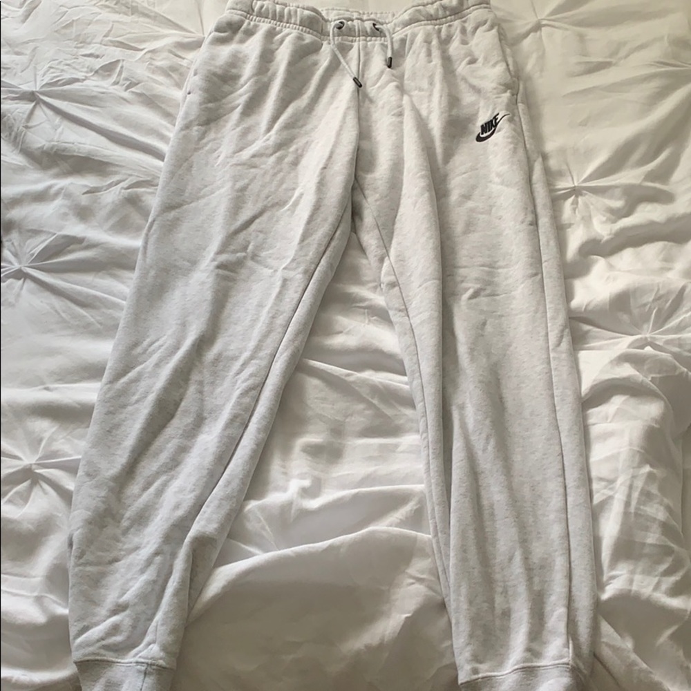 white joggers
